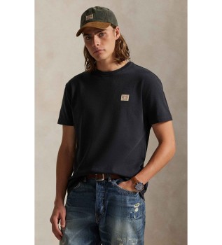 T-shirt Polo Country de corte cl�ssico preto