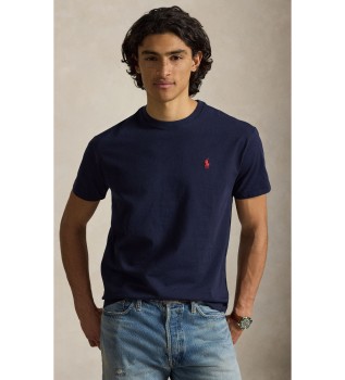 Camiseta de punto Classic Fit marino