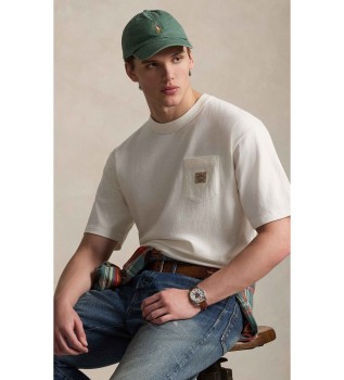 T-shirt de malha pesada Off-white Relaxed Fit