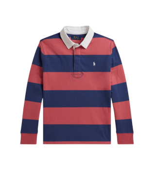 Camiseta de rugby icónica rojo