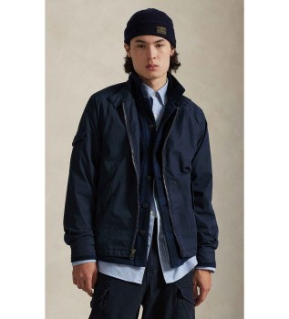 Aldrich jas in marine keperstof