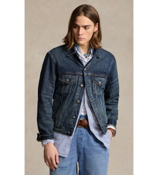 Modra jeans jakna trucker