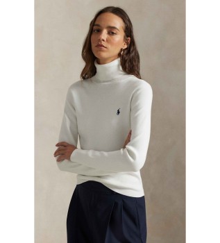 Jersey Cuello vuelto blanco