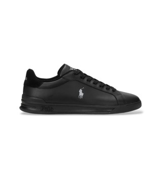 Sneakers Heritage Court II in pelle nera