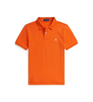 The iconic orange pique polo shirt