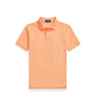 Polo en piqu� orange embl�matique
