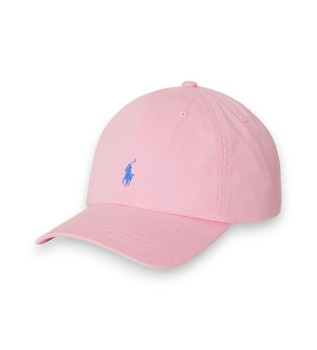 Cappellino da lavoro in cotone rosa