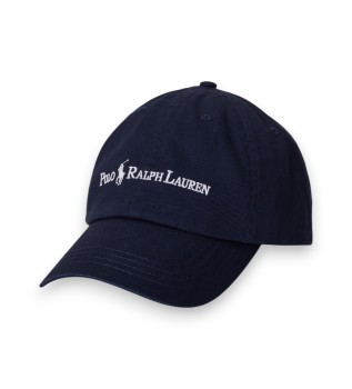 Navy cotton twill cap