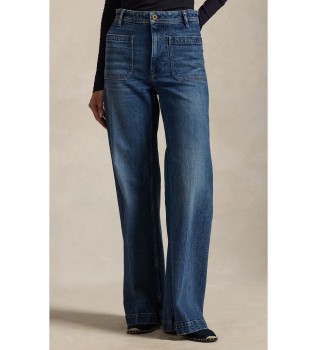 Jeans Bootcut blå