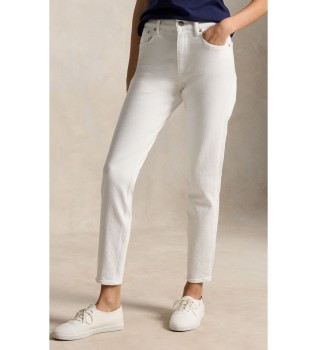 Jeans elastiska Parkside Active Taper vit