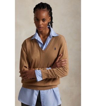 Jersey V beige