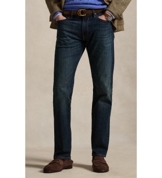 Jeans Hampton stretchiga Straight Fit blå