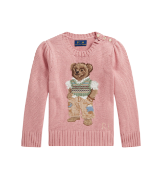 Jersey con Polo Bear rosa