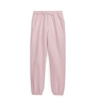 Pl�schige rosa Jogginghose