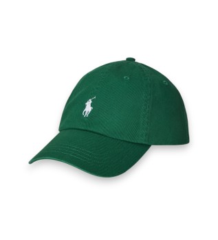 La icónica gorra de chino de algodón verde