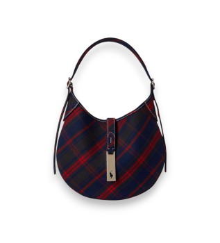 Petit sac à bandoulière Polo ID en sergé marine