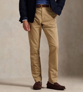 Calça Jarrett de cetim Slim Fit beige