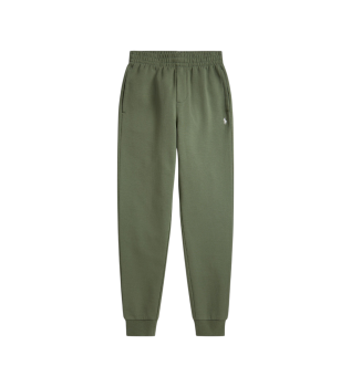 Pantaloni jogger in doppio jersey verde