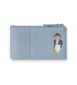 Tarjetero Polo Bear azul