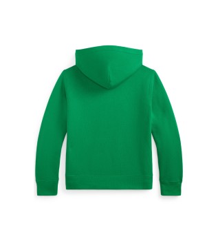Huvtröja i fleece