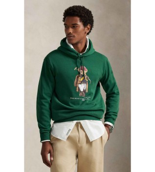 Felpa con Polo Bear verde