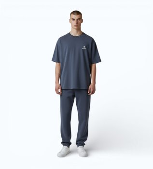 Camiseta logotipo azul