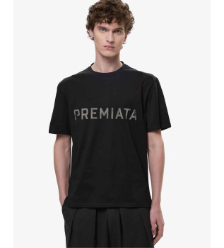 Camiseta Printed negro