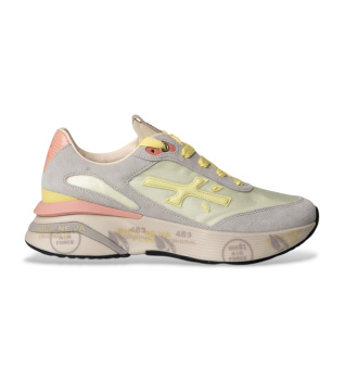 Sneakers in pelle multicolore Moerun