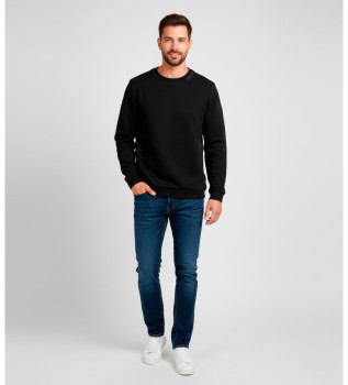 Ltt nylon sweatshirt svart