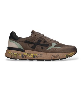 Zapatillas de Piel Mick0.1 marrón claro