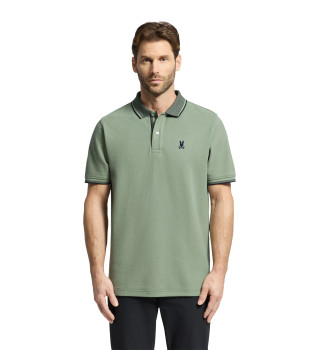 Kortrmet grn poloshirt
