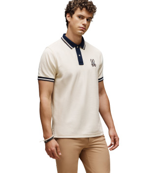 Wade beige poloshirt
