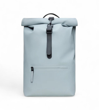 Plecak na kółkach turkusowo-niebieski