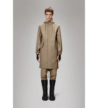 Bežna parka z ribjim repom