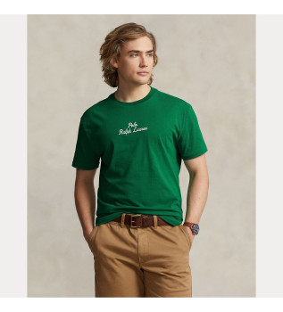 T-shirt met groen logo