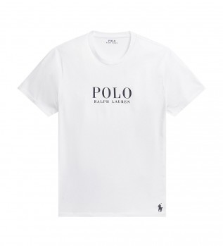 Camiseta logotipo blanco