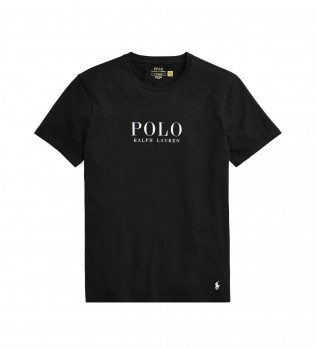 Camiseta logotipo negro