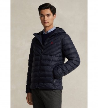 Veste dperlante pliable marine