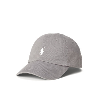 Casquette chinoise en coton gris