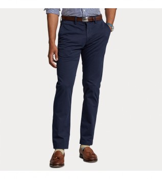 Flat navy trousers