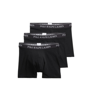 Pack de tres boxers Brief negro