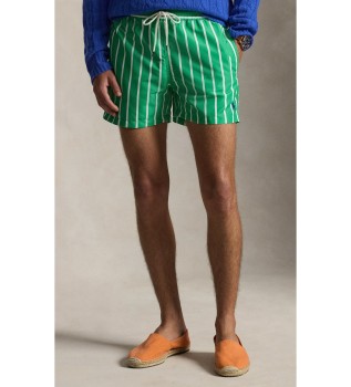 Traveler Slim Fit Bermudashorts gr�n