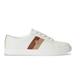 Janson II chaussures en cuir blanc
