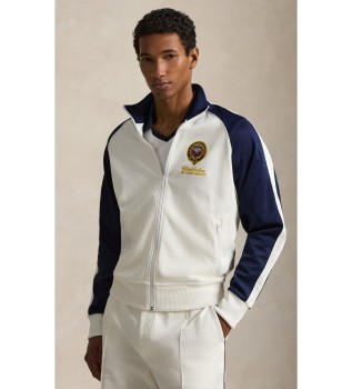 Chaqueta deportiva de corte cl�sico blanco