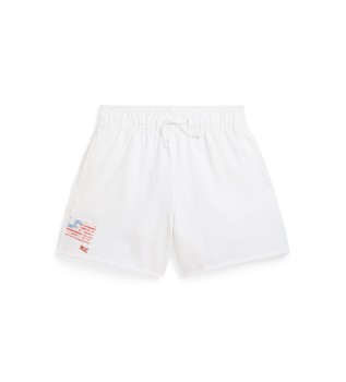 Short en �ponge blanc
