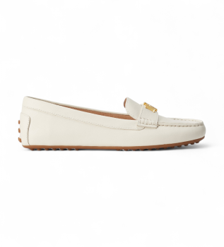 Mocasines de Piel Napa Barnsbury blanco crema