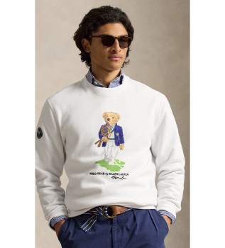 Wimbledon Sweatshirt with Polo Bear Relaxed