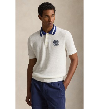 Wimbledon polo shirt white