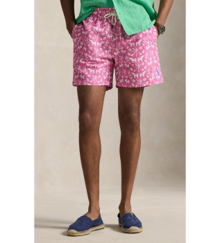 Traveler Bermuda shorts swimming costume 14,5 cm pink