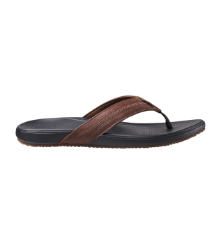 Flipflops i læder Cushion Phantom 2.0 Le brun